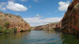 Xingó Canyon on the São Francisco river
