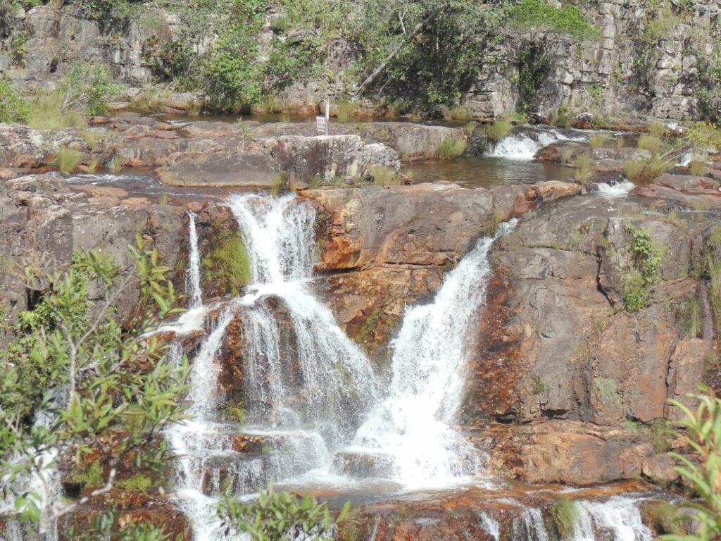 Waterfalls in Chapada dos Veadeiros