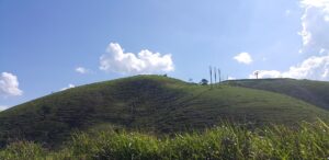 Green hills in Cunha, São Paulo