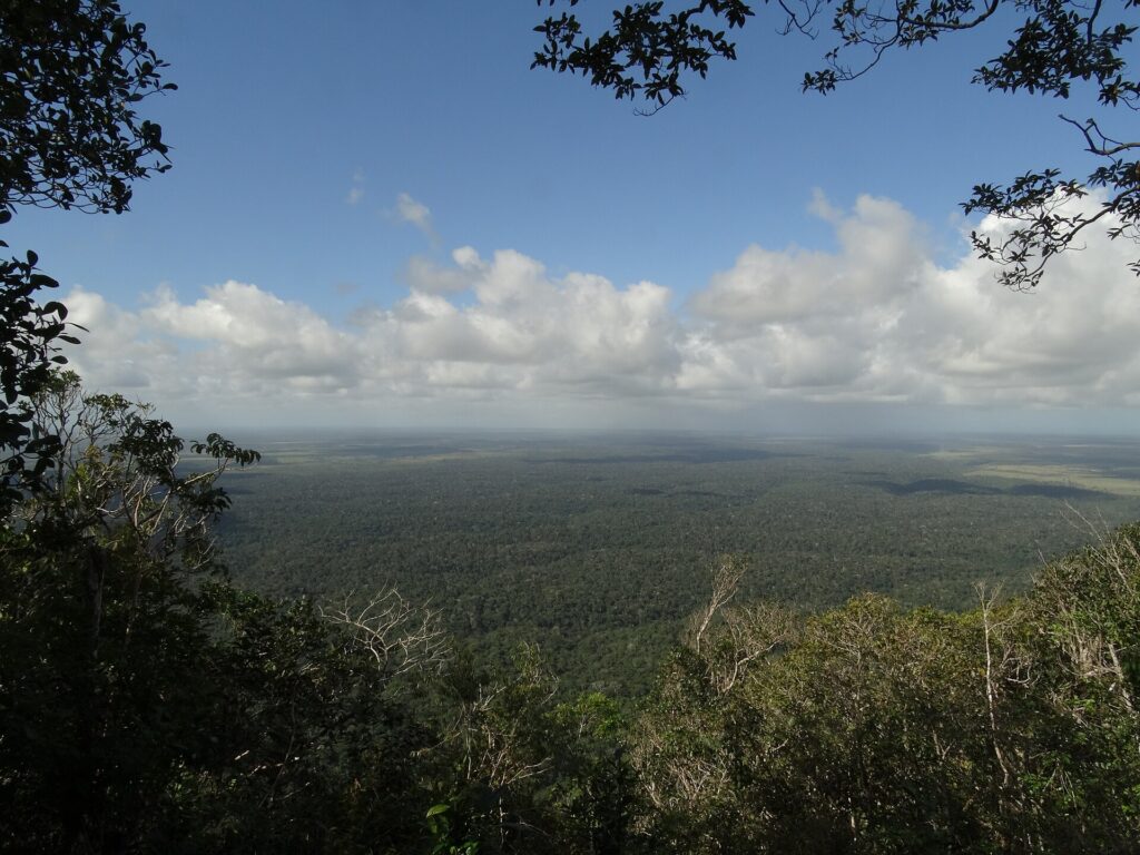 Panorama of Monte Pascoal National Park
