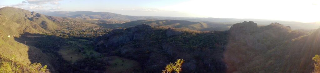 Panoramic view of Serra do Cipó