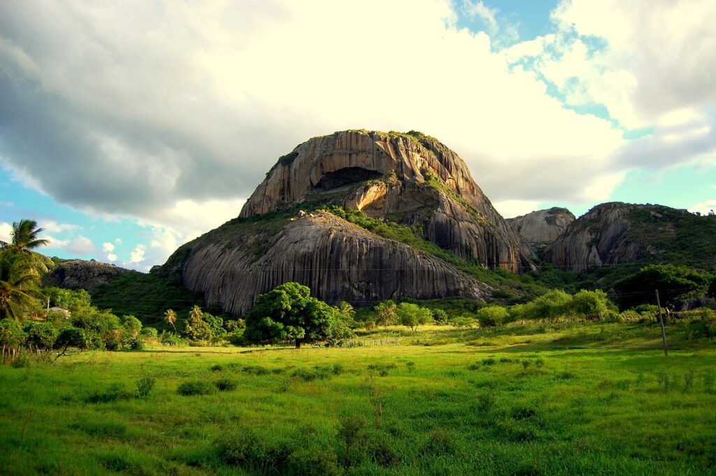 Formação rochosa da Pedra da Boca