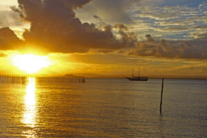 Sunset on the Maraú Peninsula