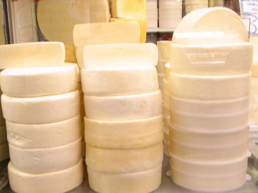 Artisanal Canastra cheeses