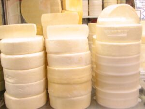 Artisanal Canastra cheeses