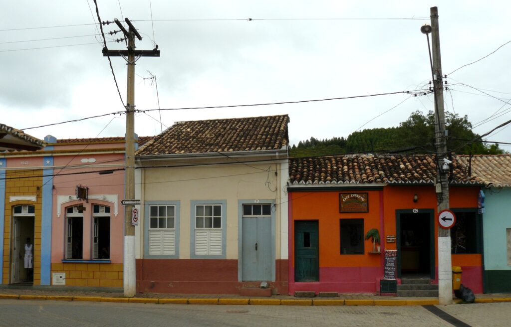 Colorful colonial houses of São Luiz do Paraitinga